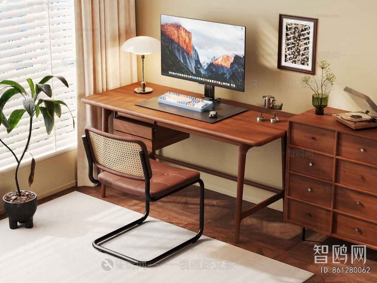 Modern Computer Desk And Chair
