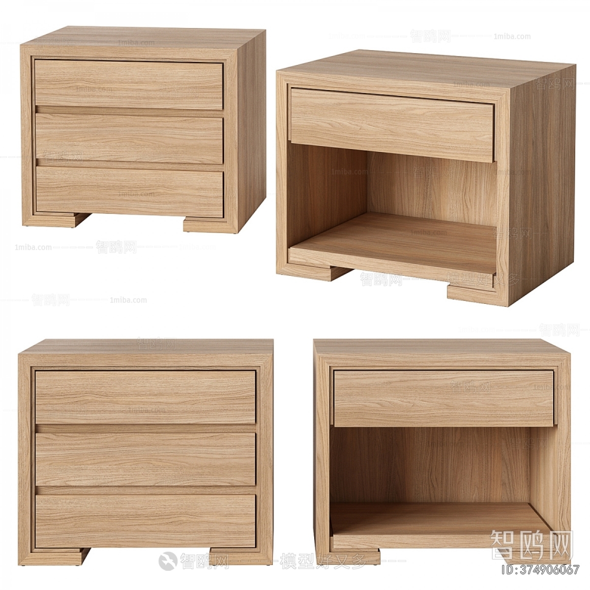 Modern Bedside Cupboard