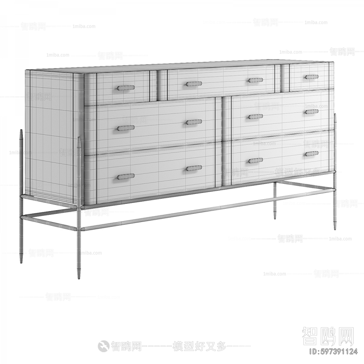 Modern Side Cabinet