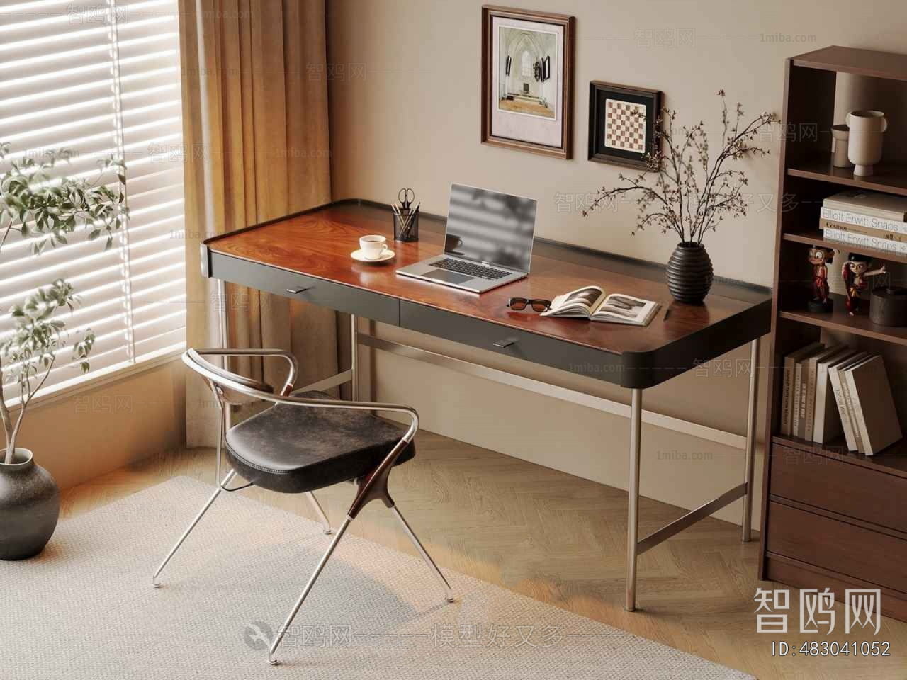 Modern Computer Desk And Chair
