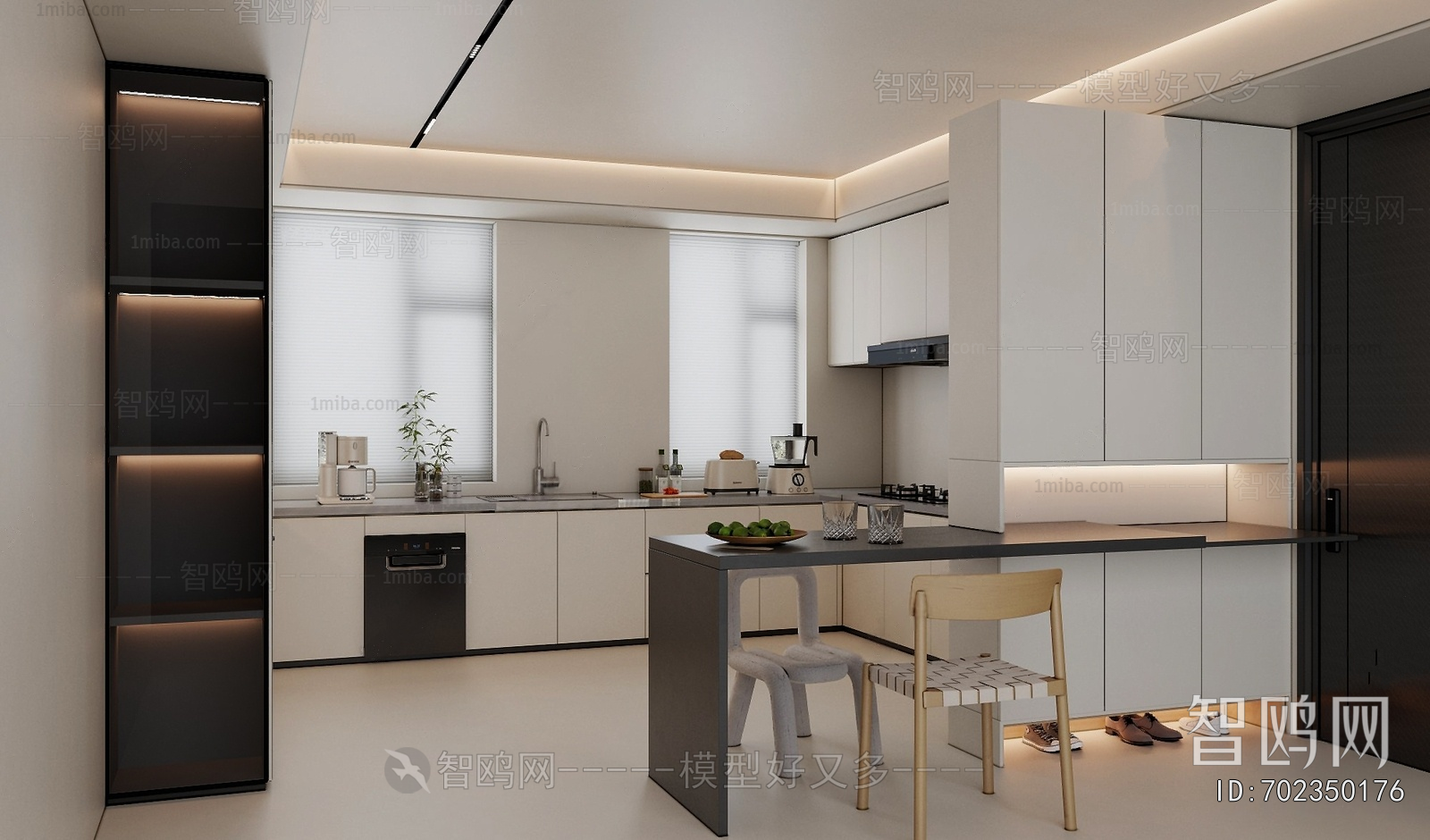 Modern Open Kitchen