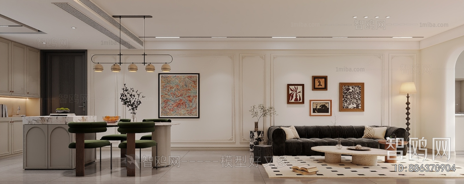 French Style A Living Room