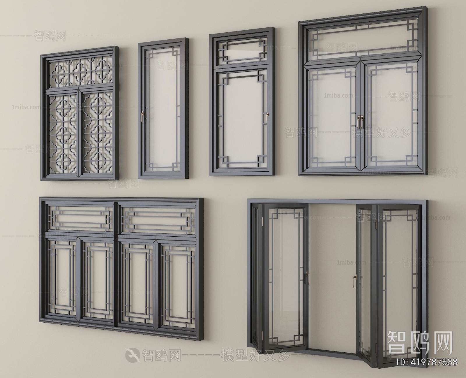 New Chinese Style Window