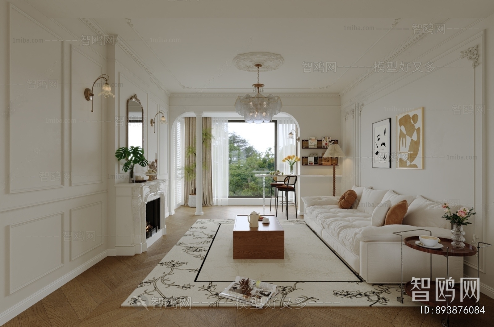 French Style A Living Room