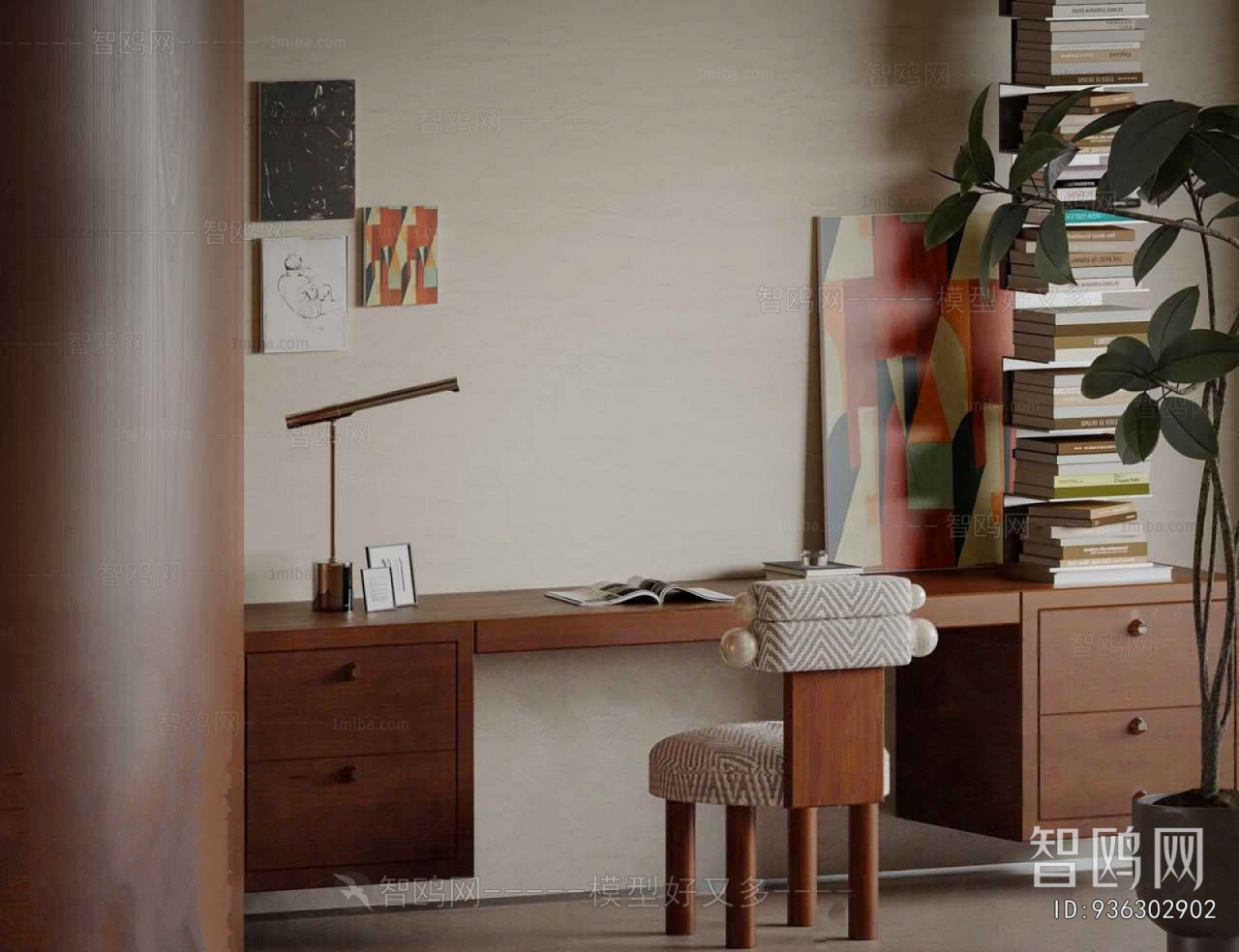 Modern Computer Desk And Chair