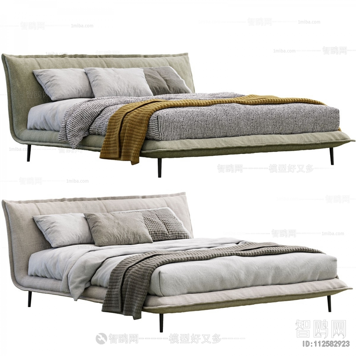 Modern Double Bed