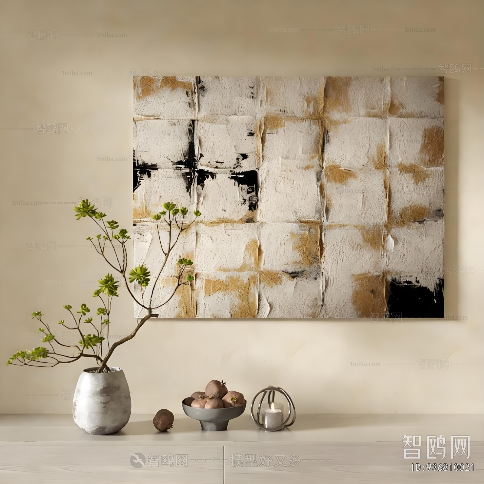 Wabi-sabi Style Painting