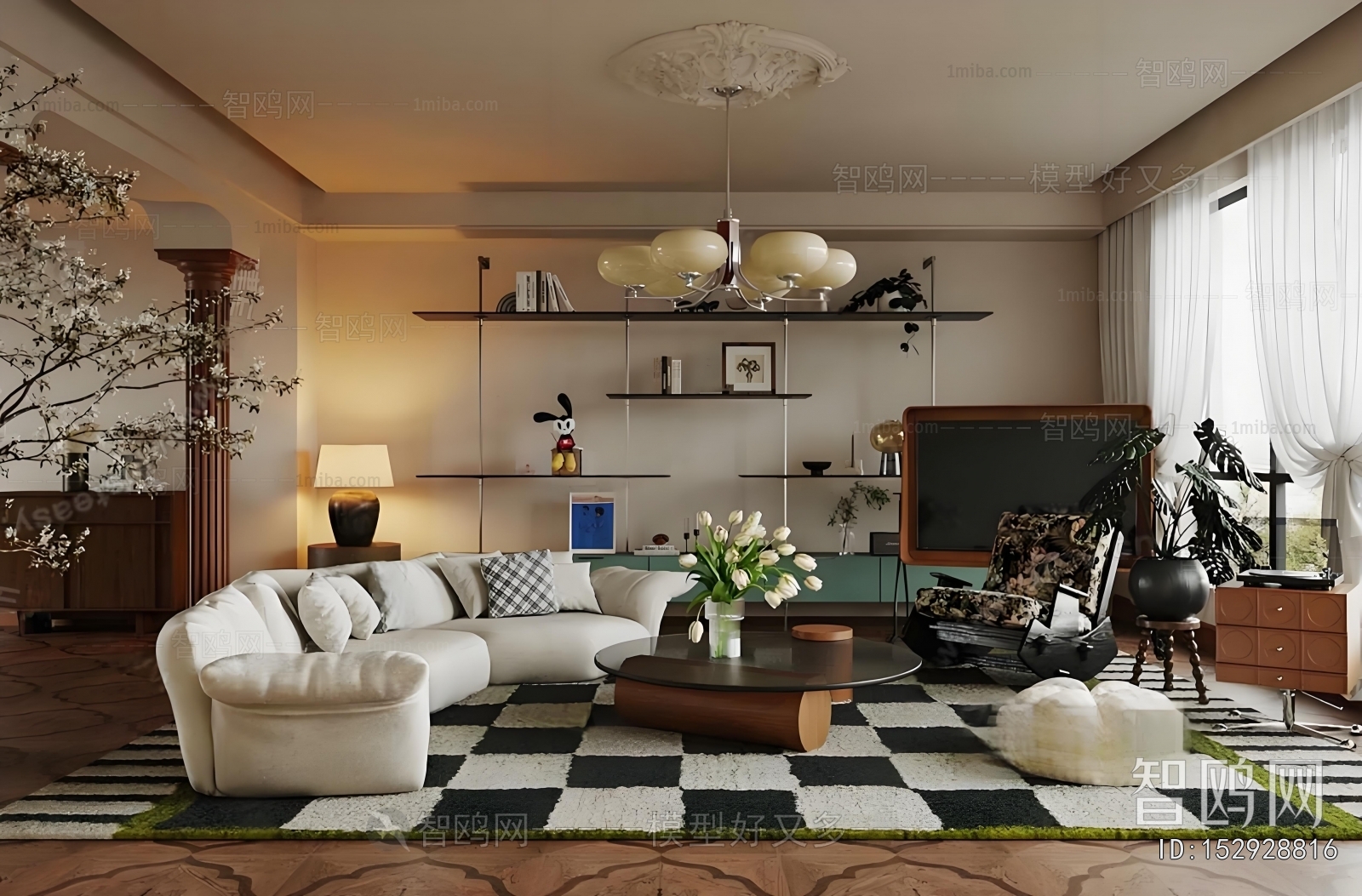 French Style A Living Room