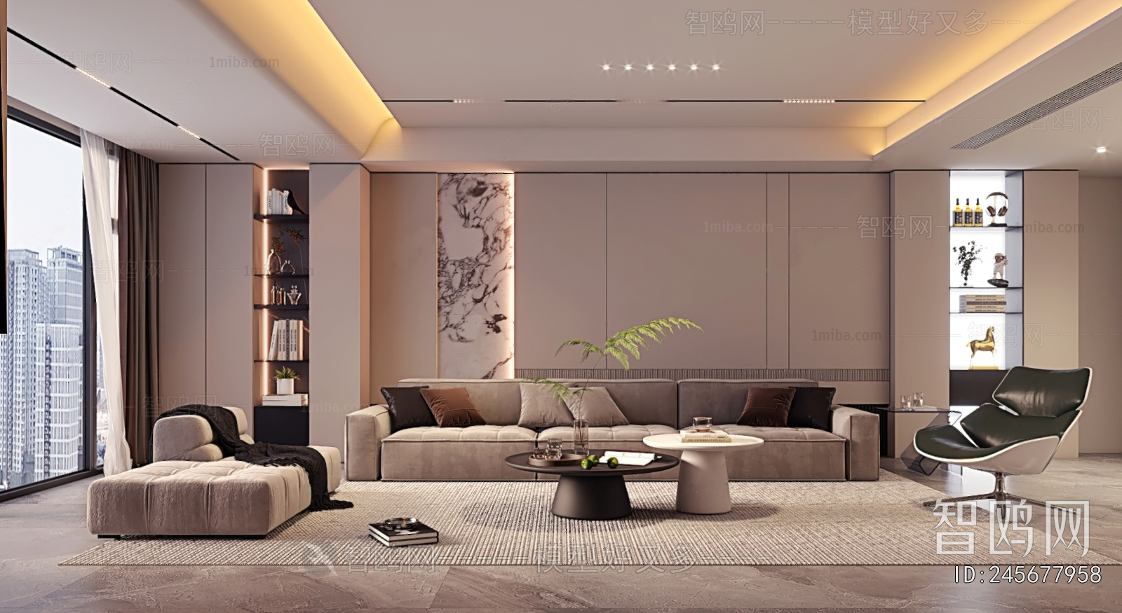 Modern A Living Room