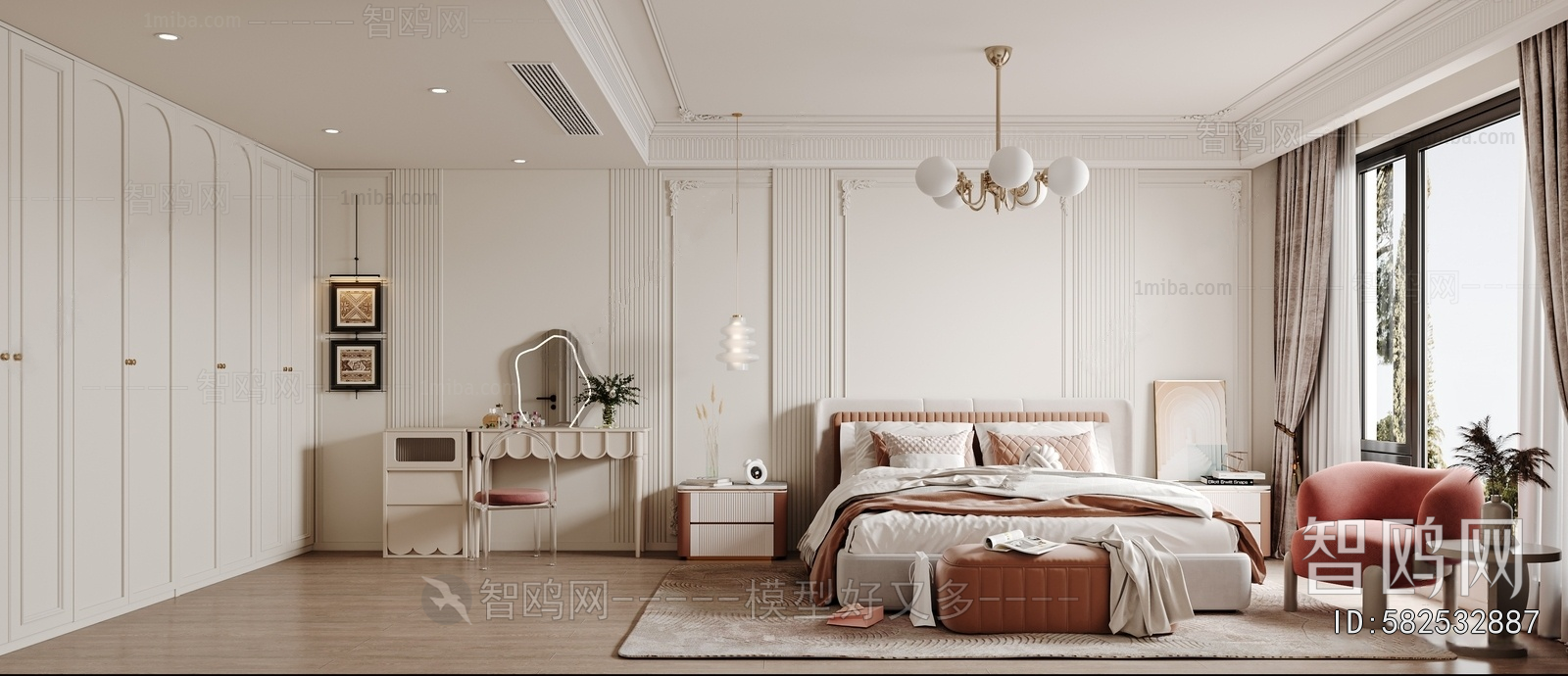 French Style Bedroom