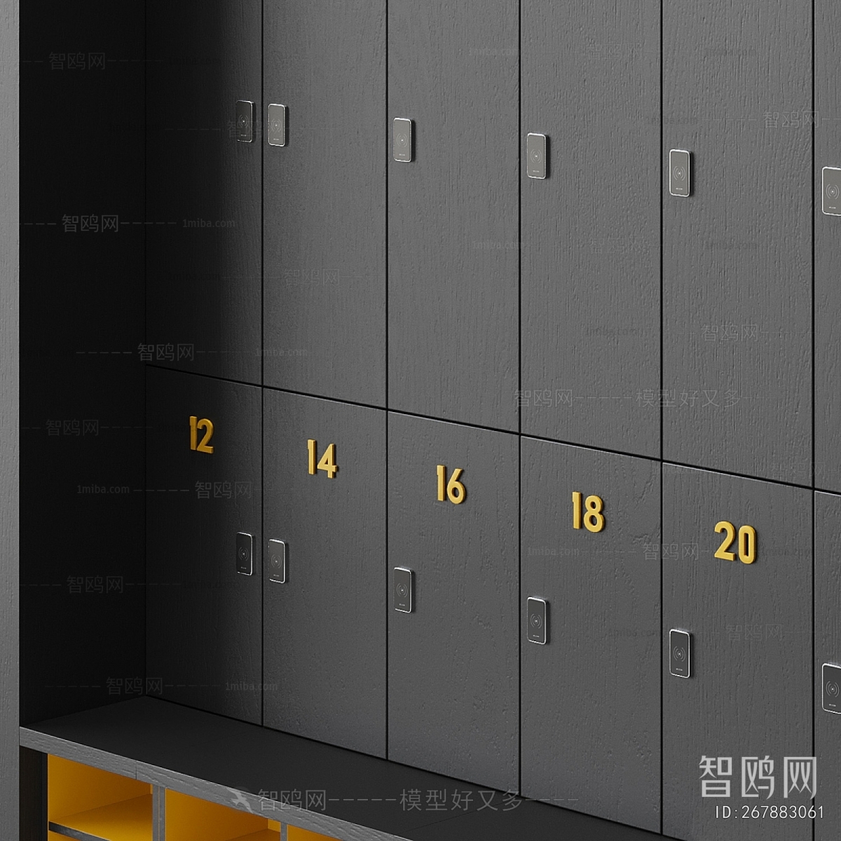 Modern Public Cabinet/lock Cabinet