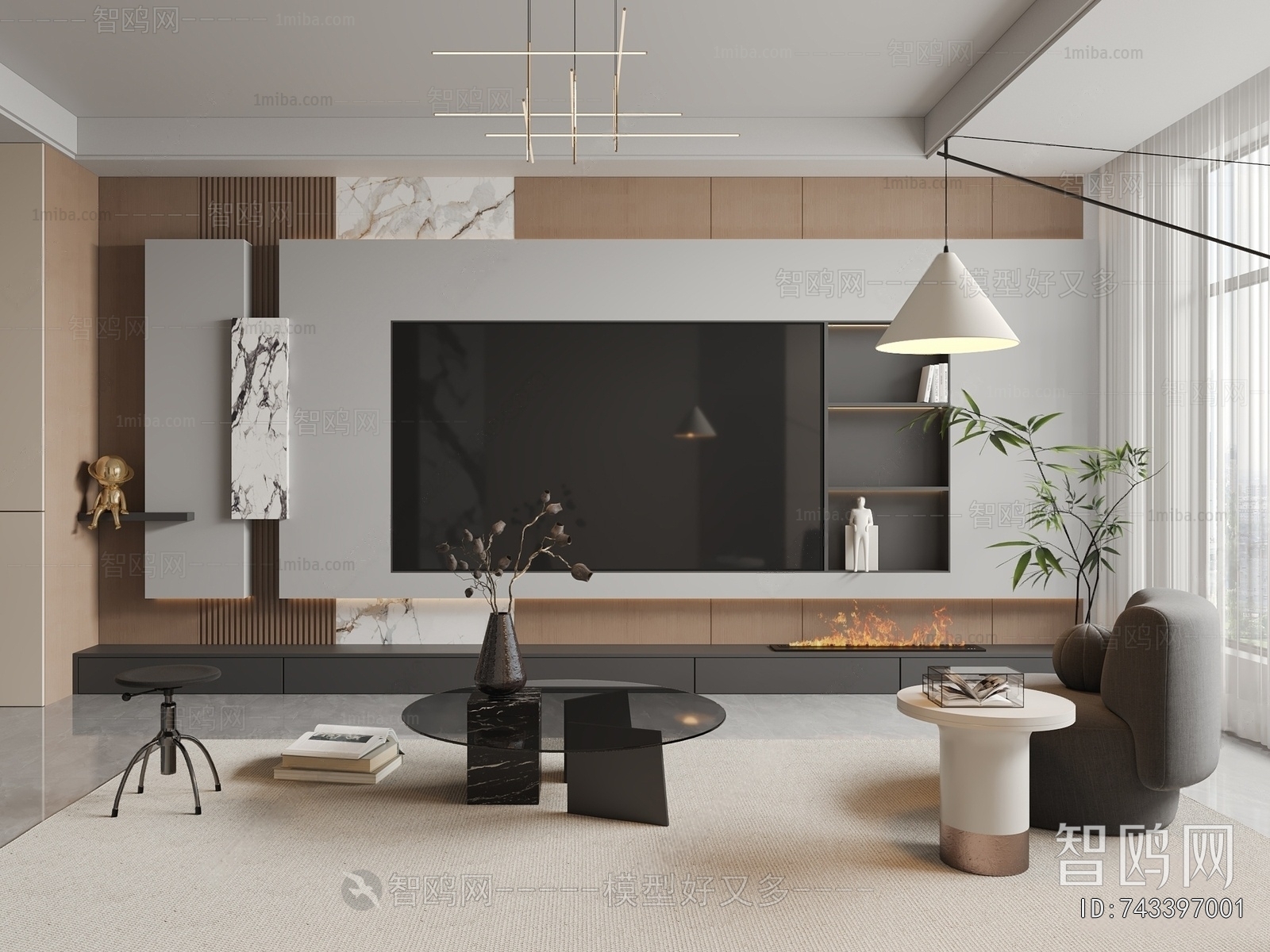 Modern A Living Room