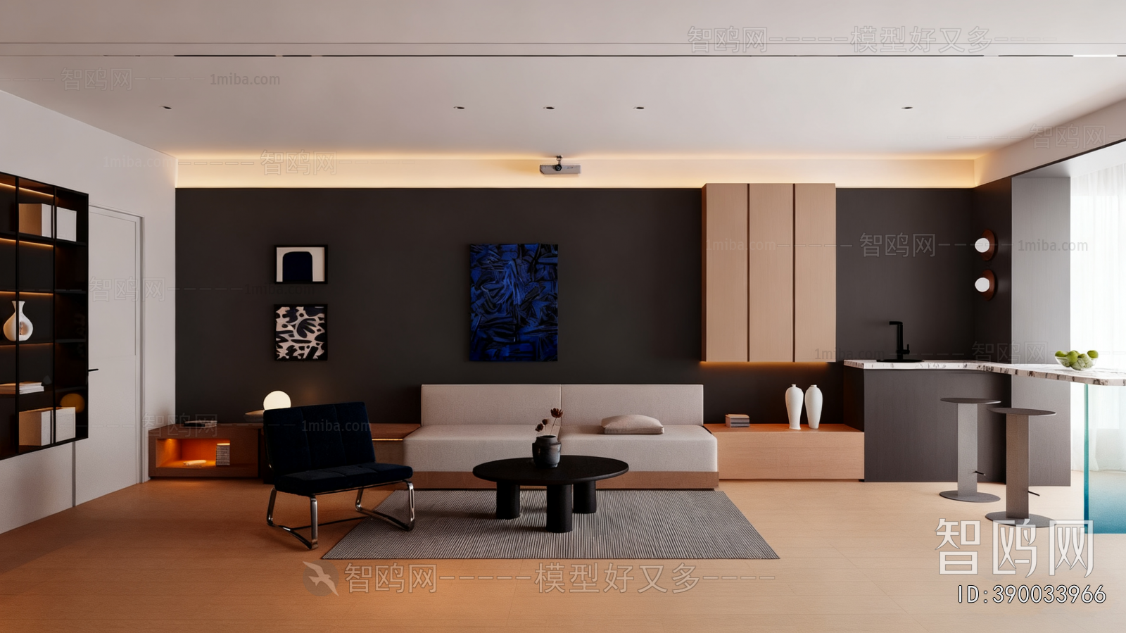 Modern A Living Room