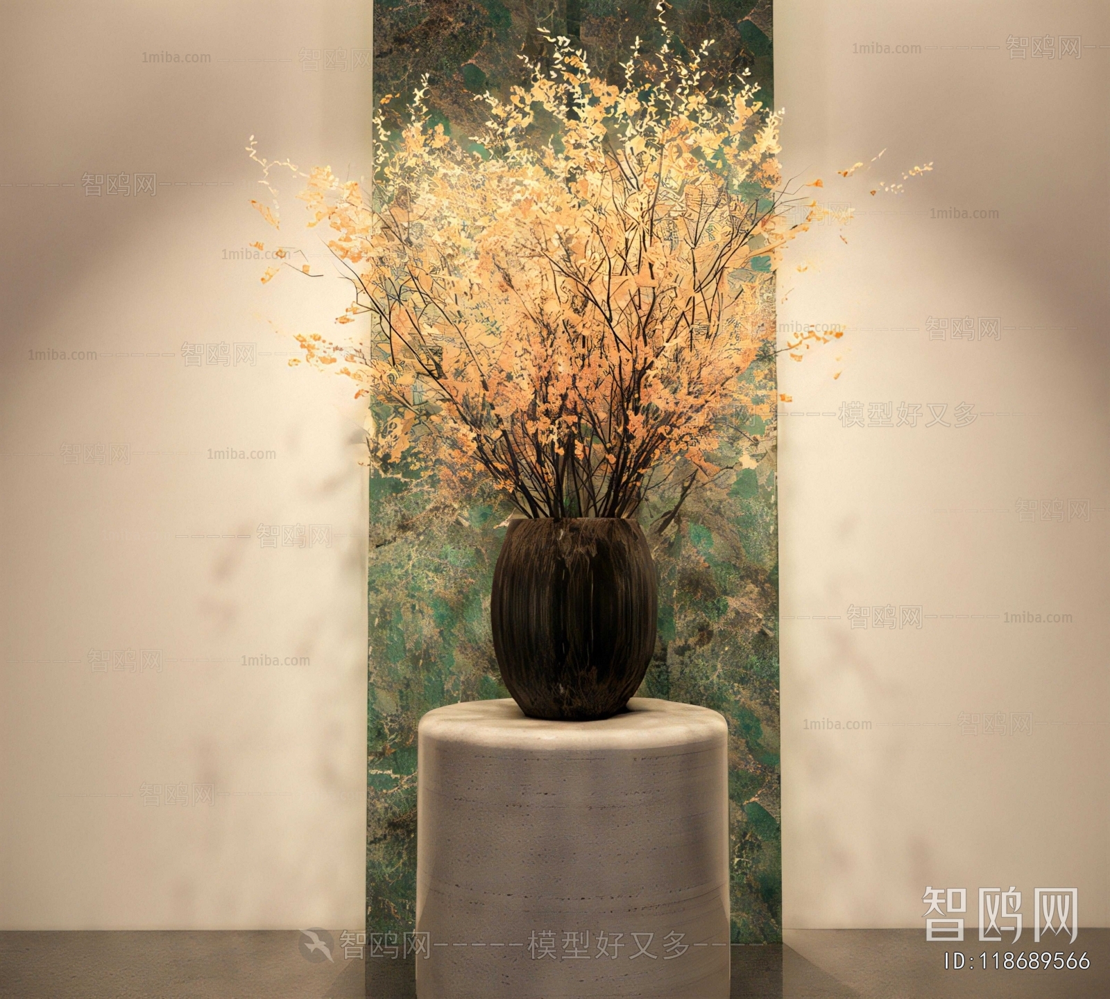 Wabi-sabi Style Flower Arrangement