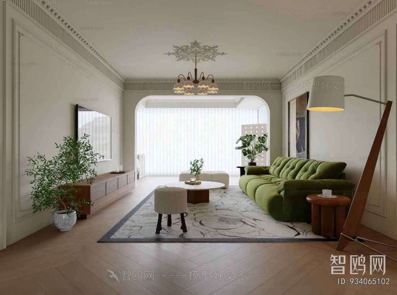 French Style A Living Room