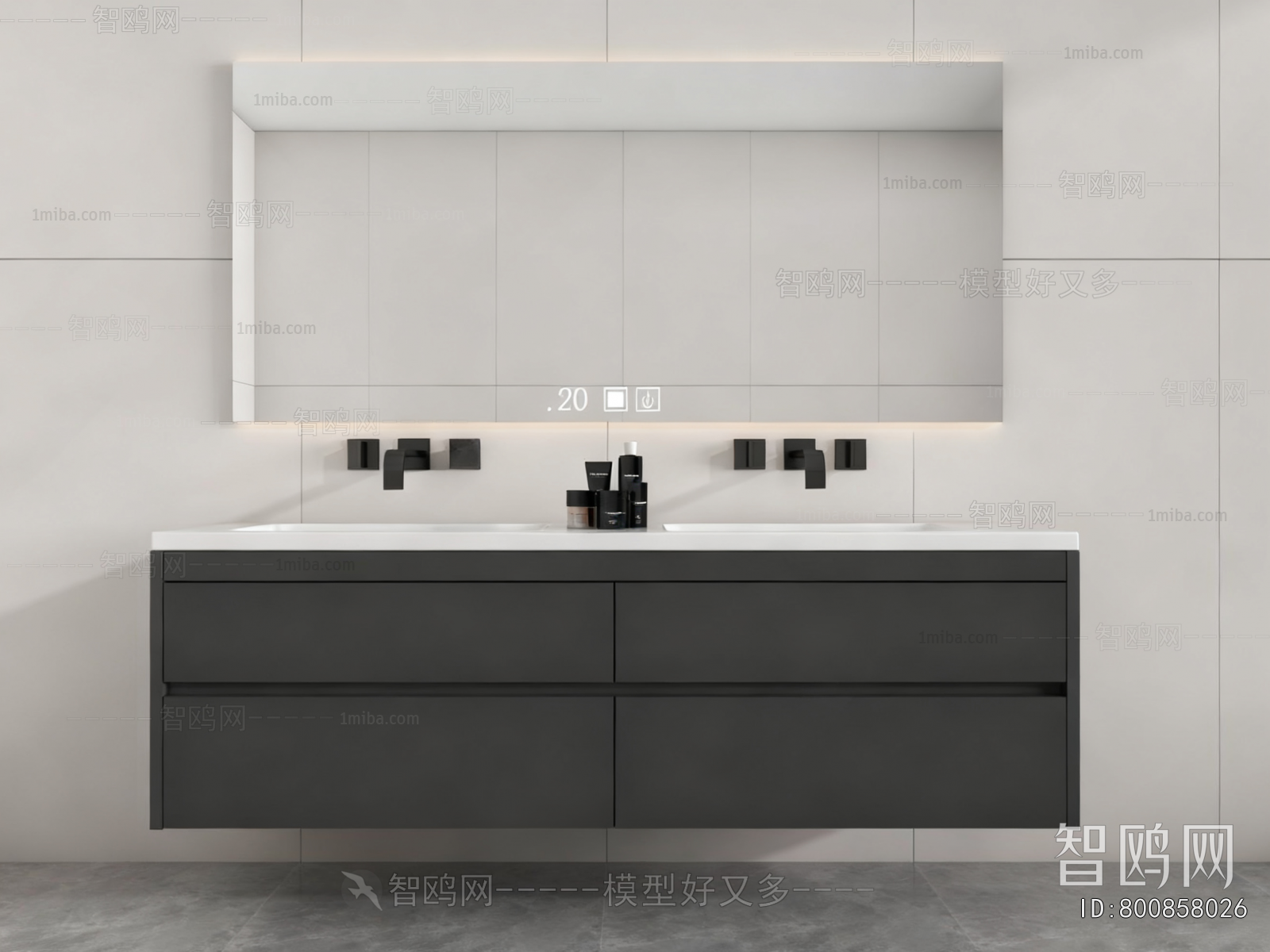 Modern Bathroom Cabinet