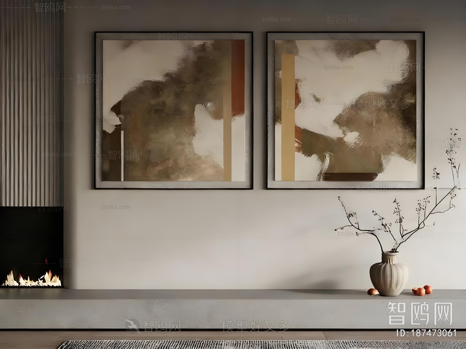 Wabi-sabi Style Painting