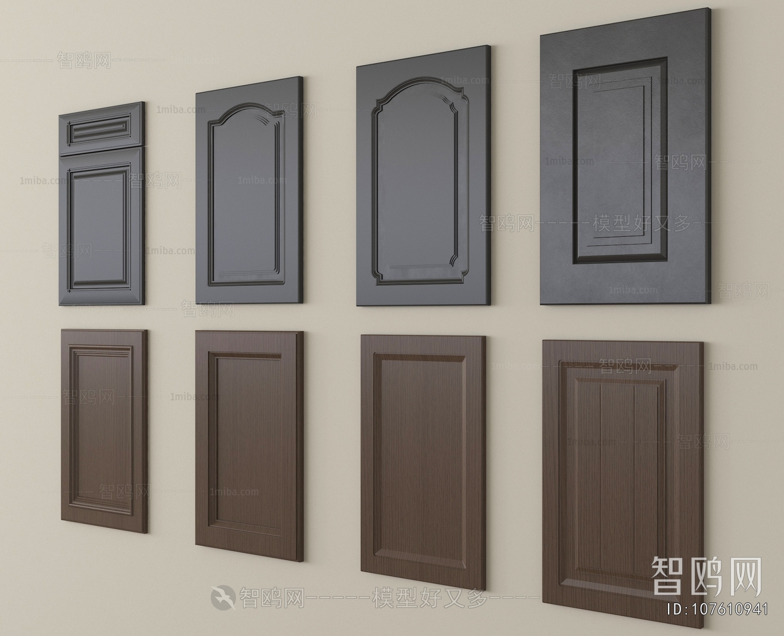 New Chinese Style Door Panel