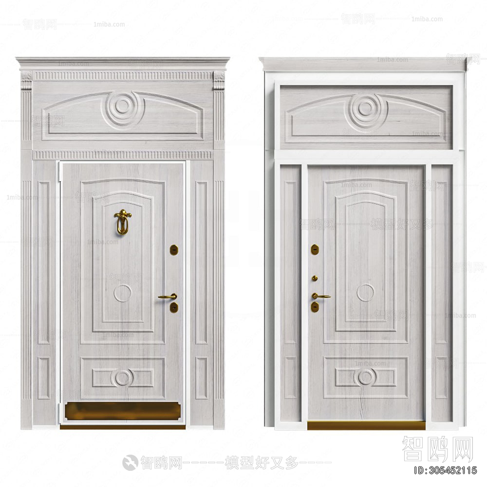 European Style Single Door