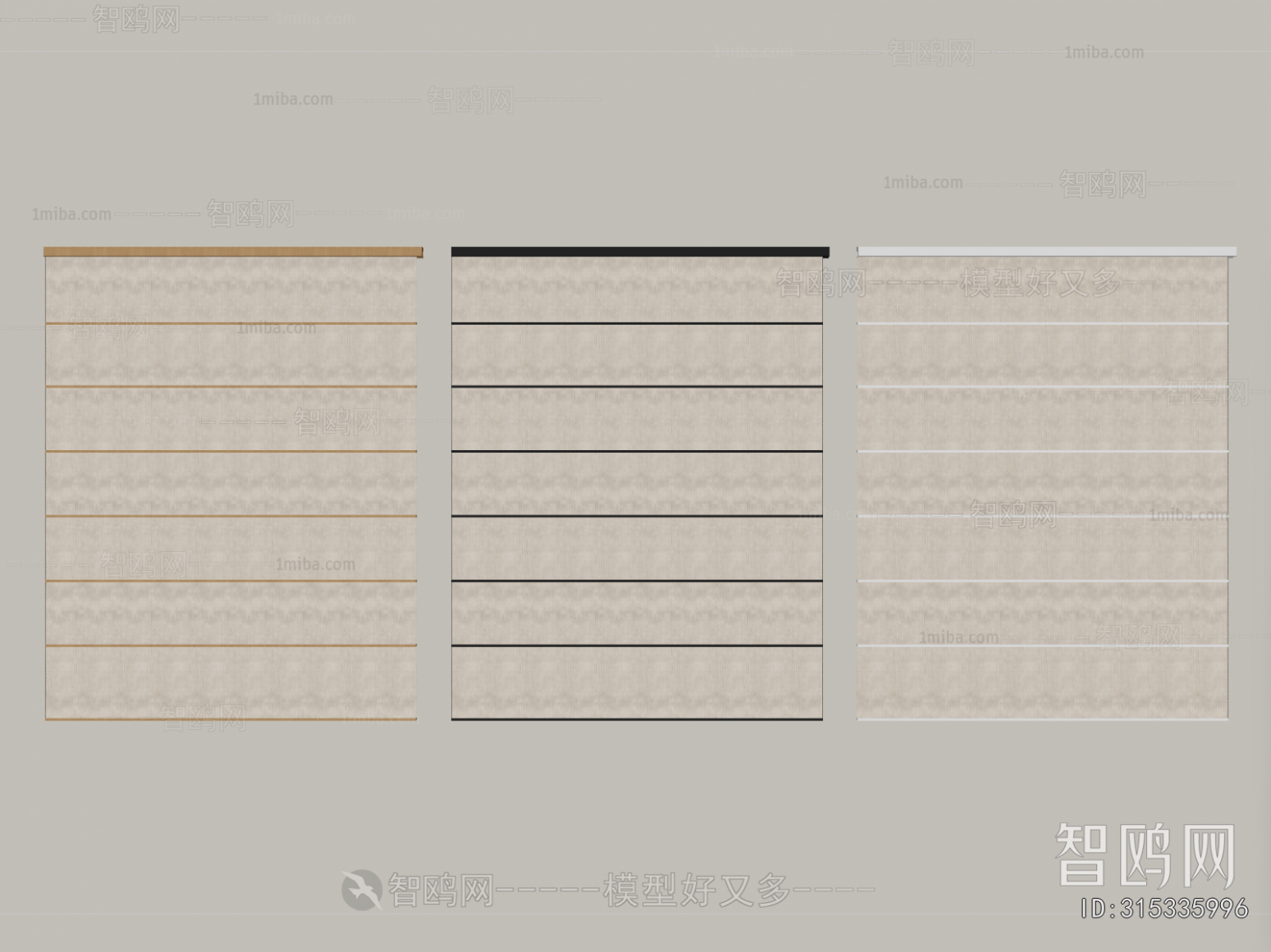 New Chinese Style Roman Curtain