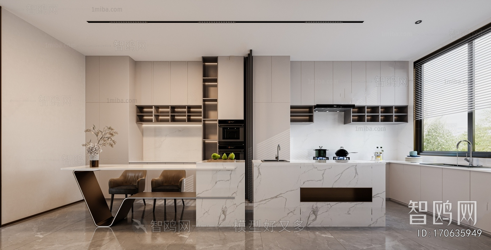 Modern The Kitchen