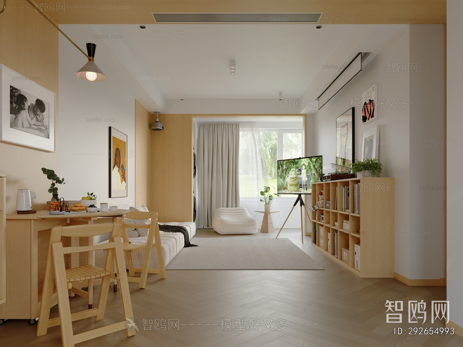 Nordic Style A Living Room