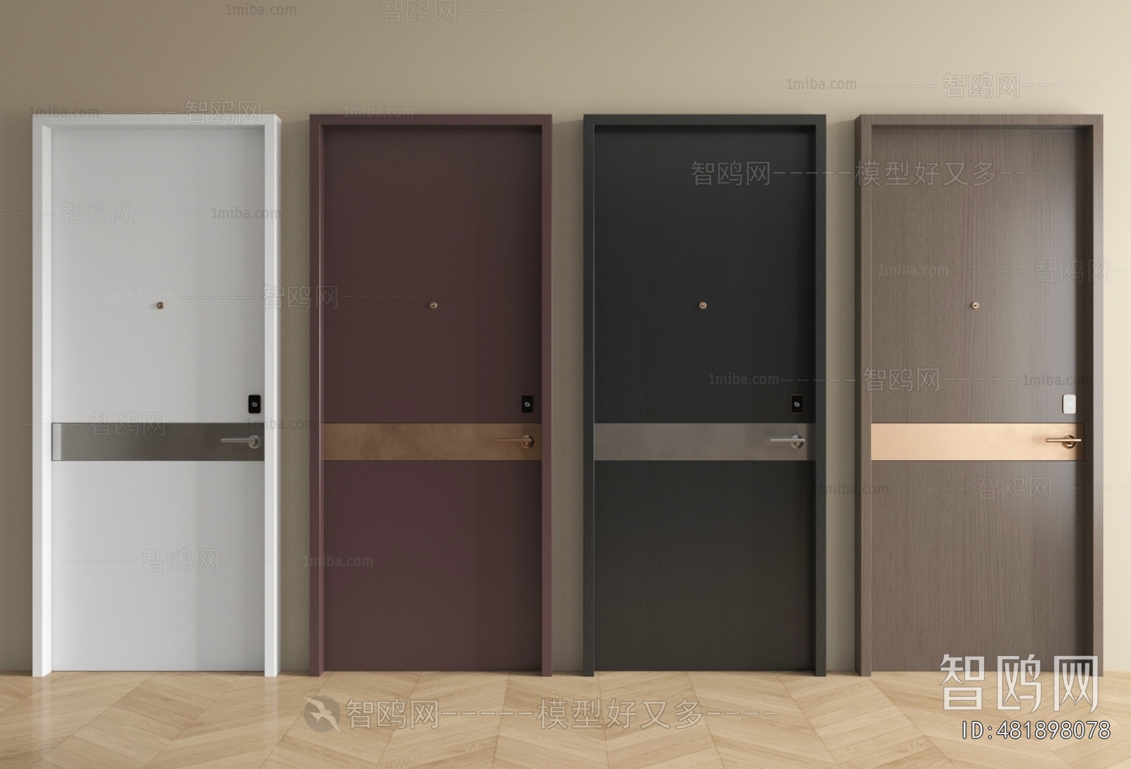 Modern Single Door