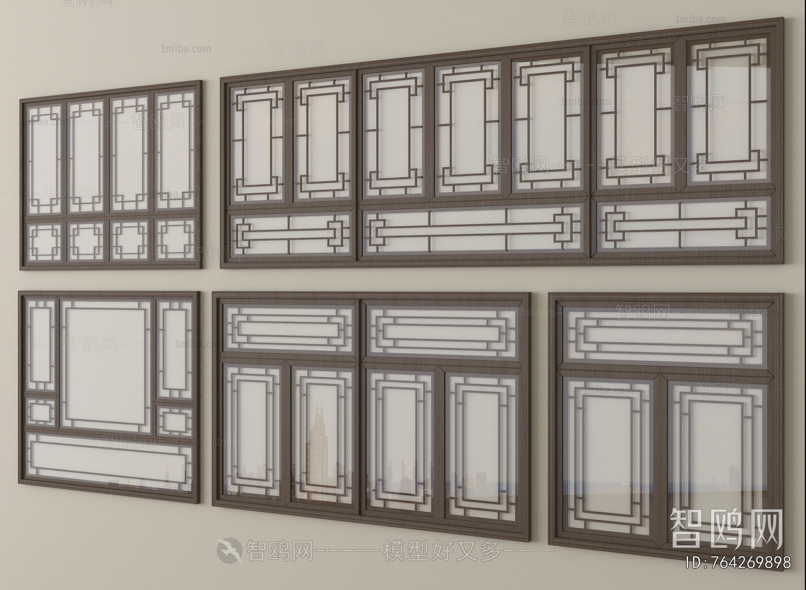 New Chinese Style Window