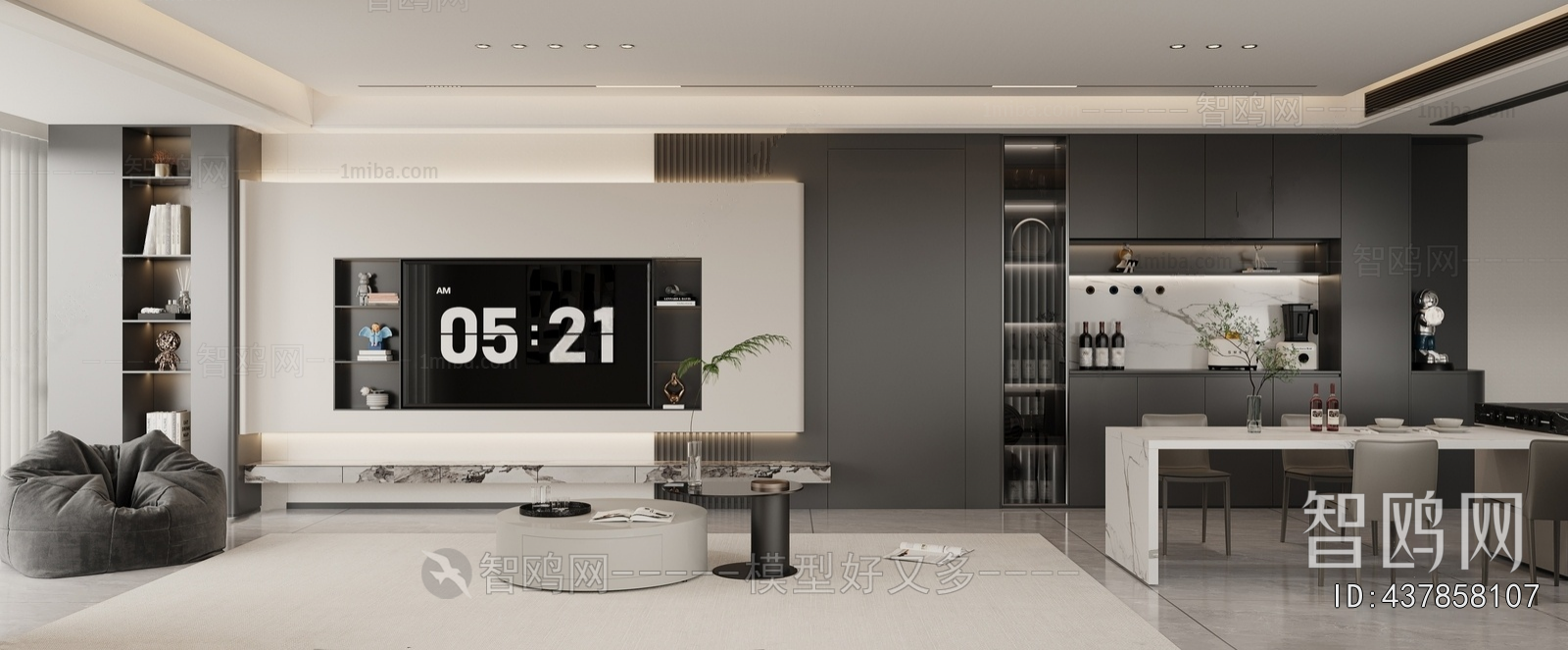 Modern A Living Room