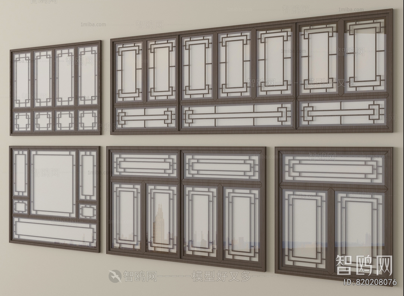 New Chinese Style Window