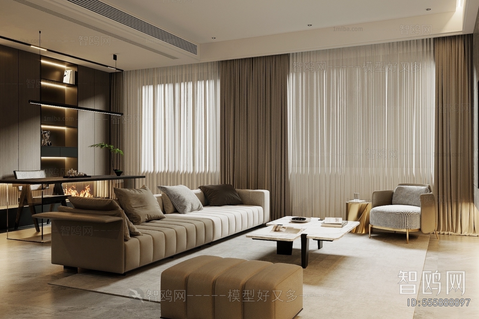 Modern A Living Room