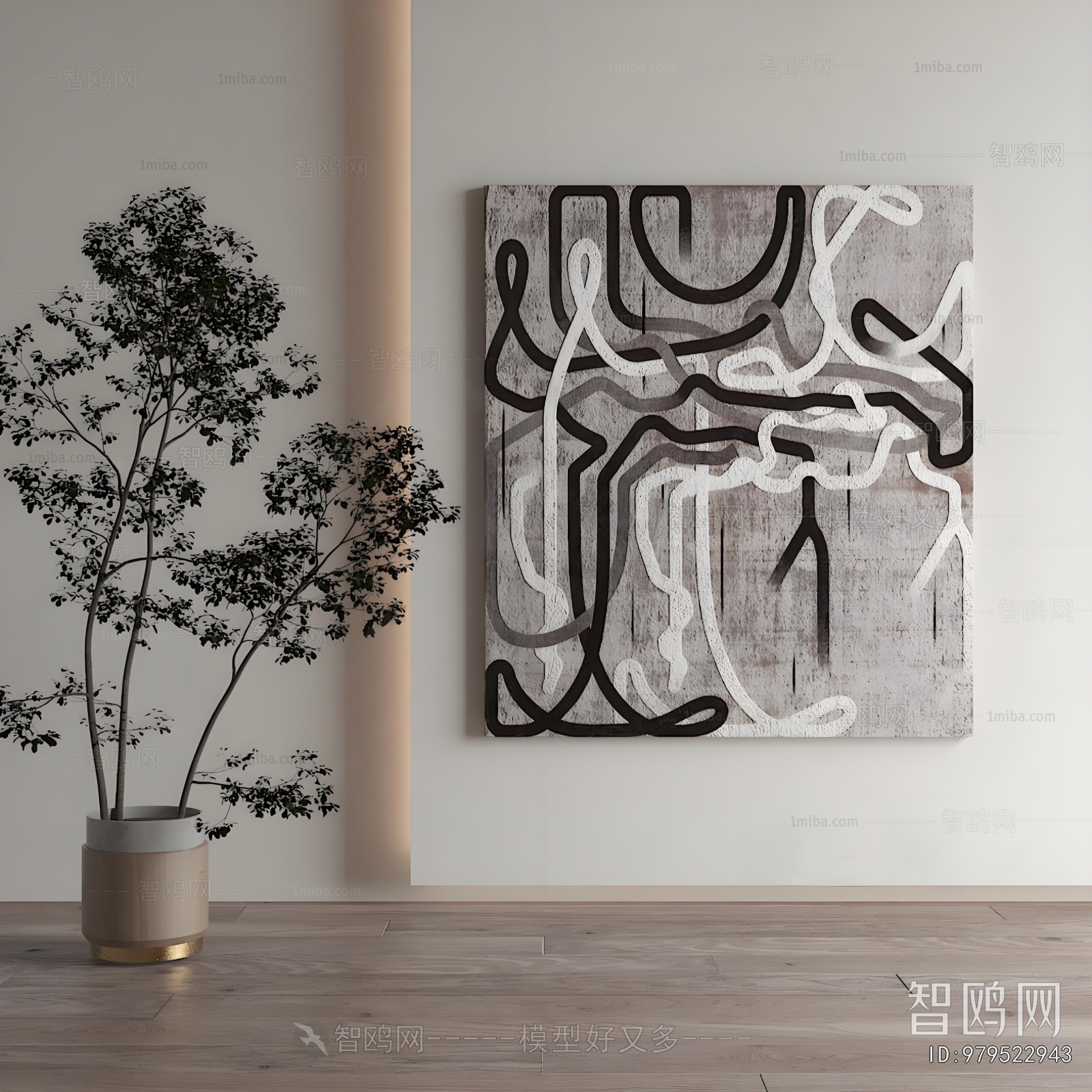 Wabi-sabi Style Painting