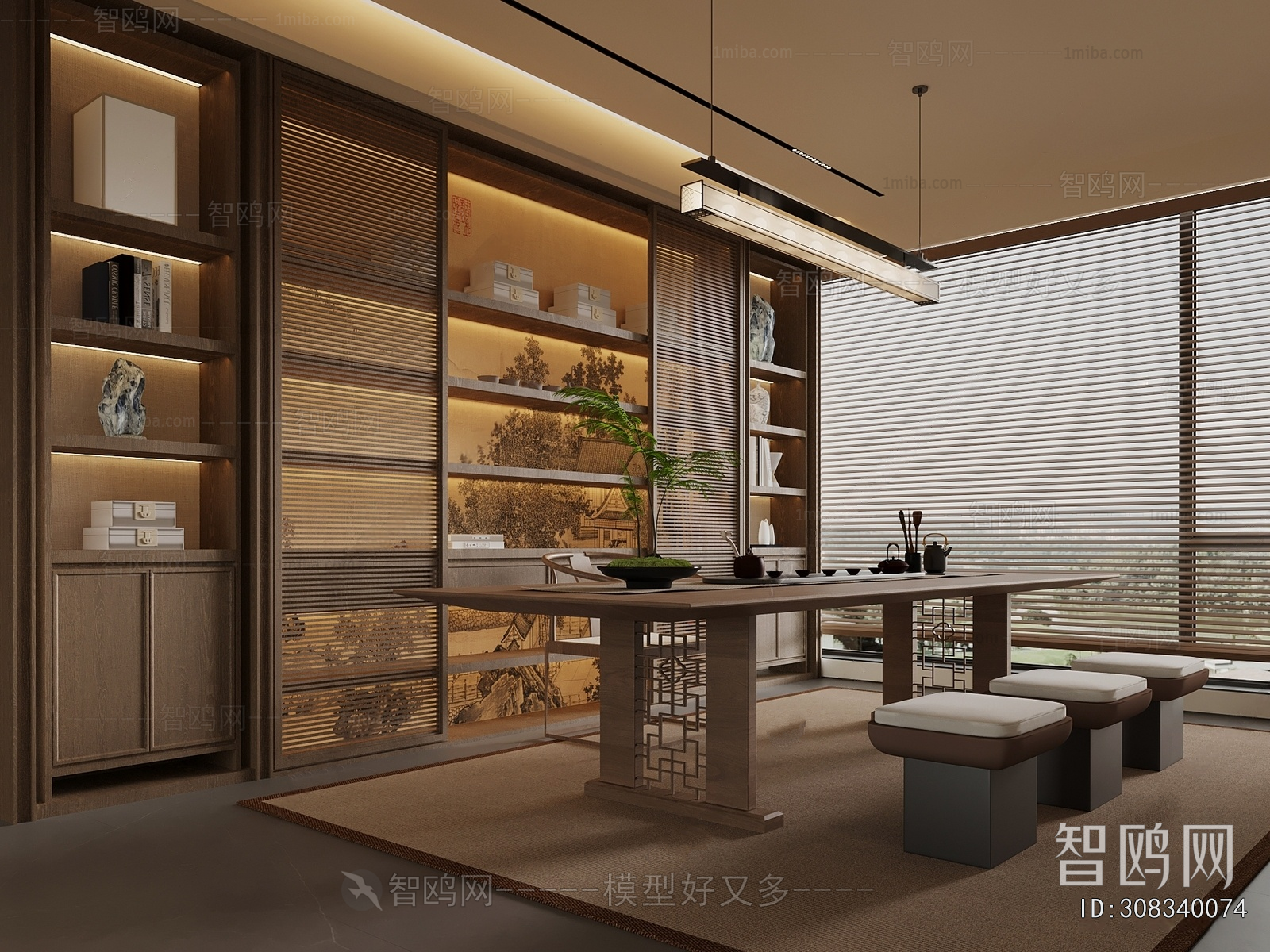 New Chinese Style Tea House