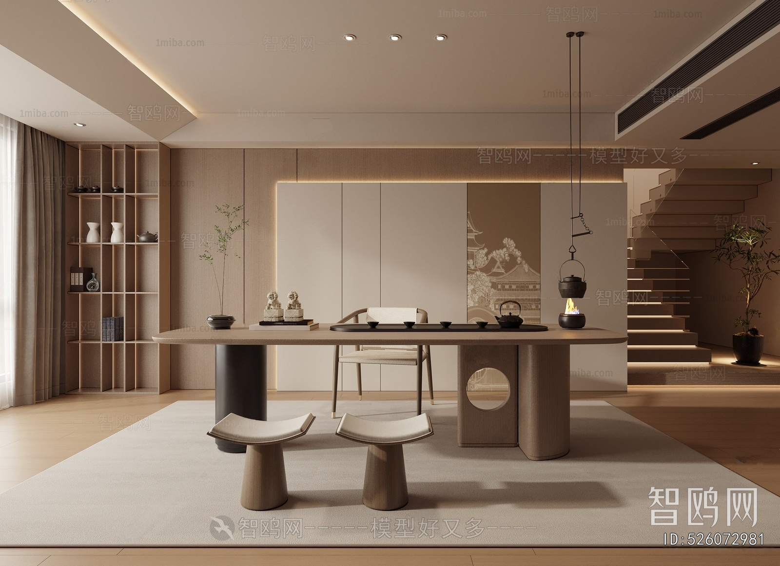 New Chinese Style Tea House