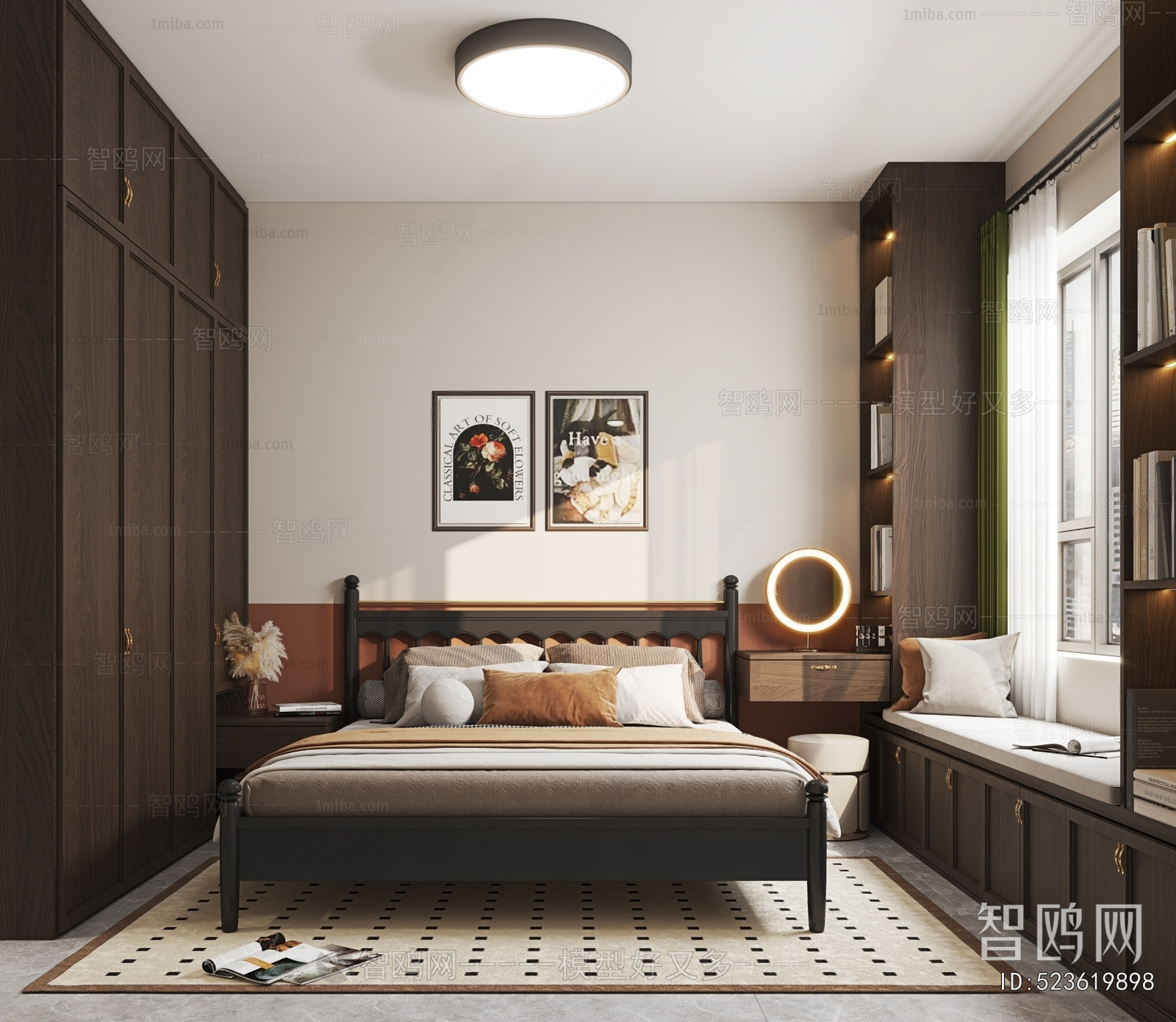 American Style Bedroom