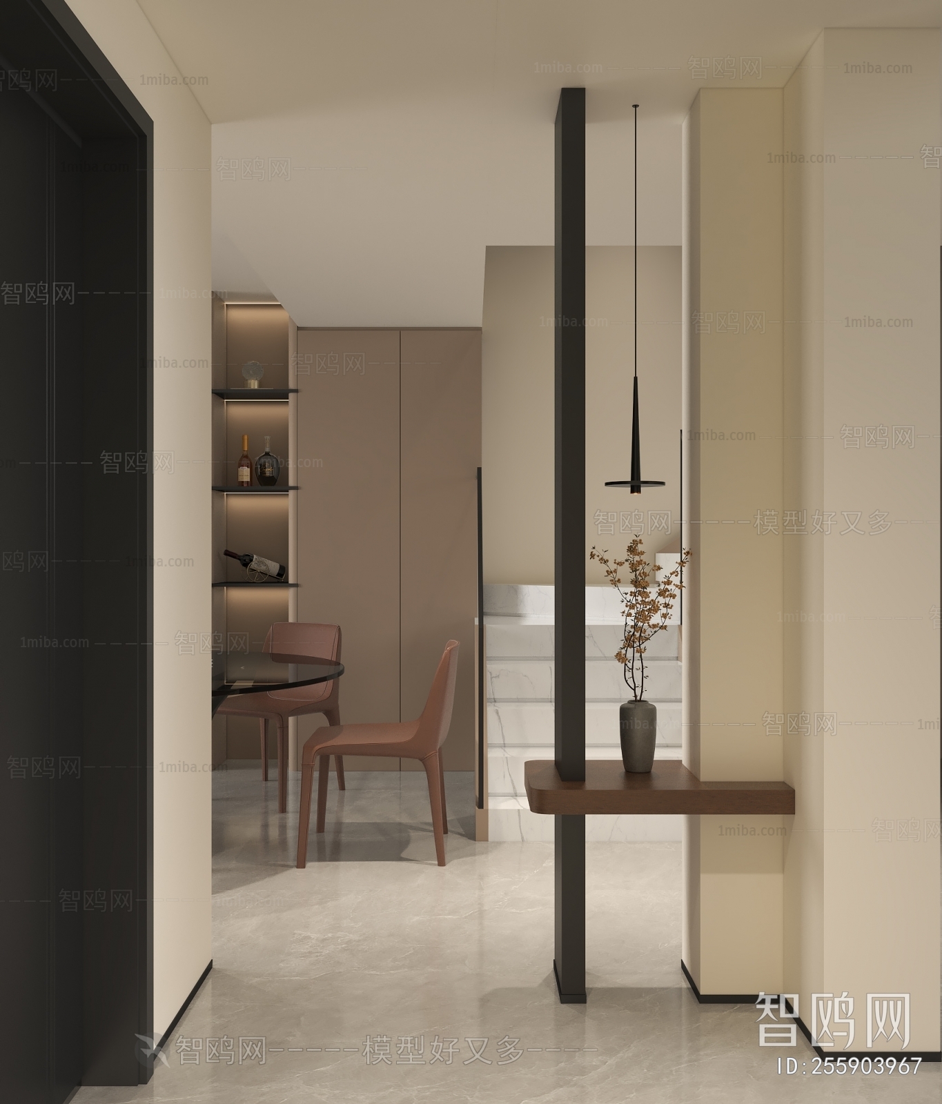 Modern Hallway