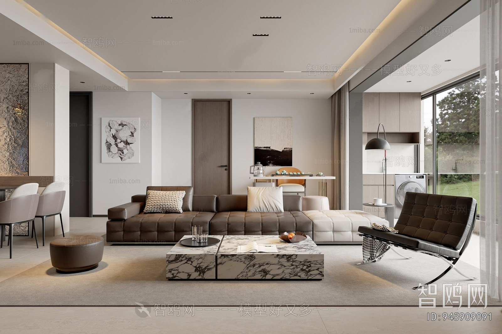 Modern A Living Room