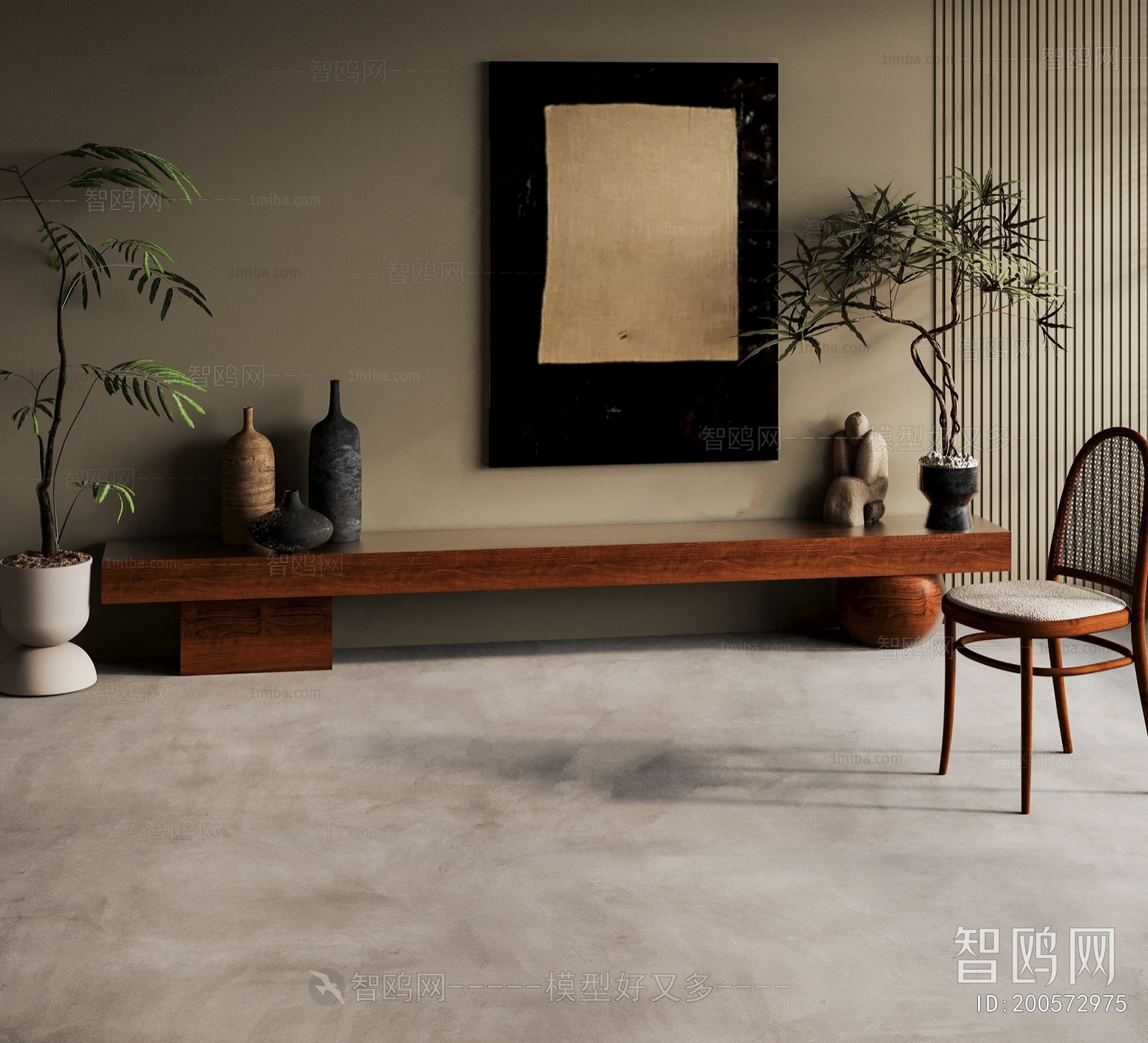 Wabi-sabi Style Painting