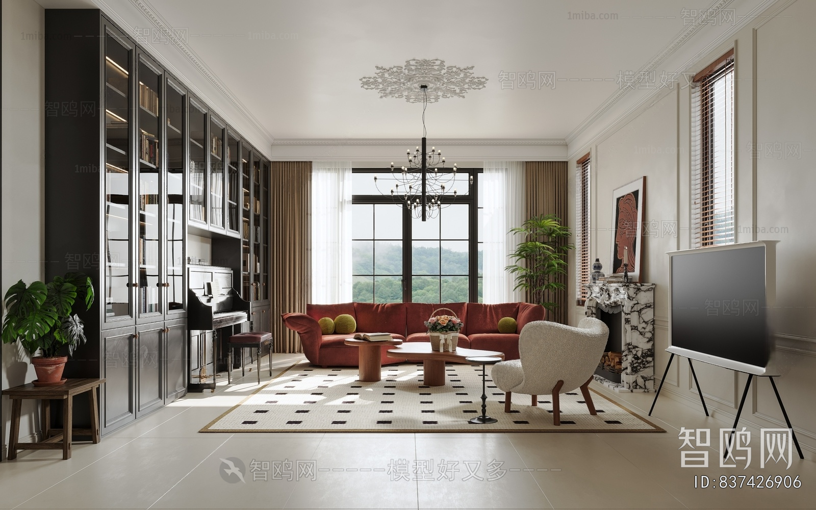 French Style A Living Room