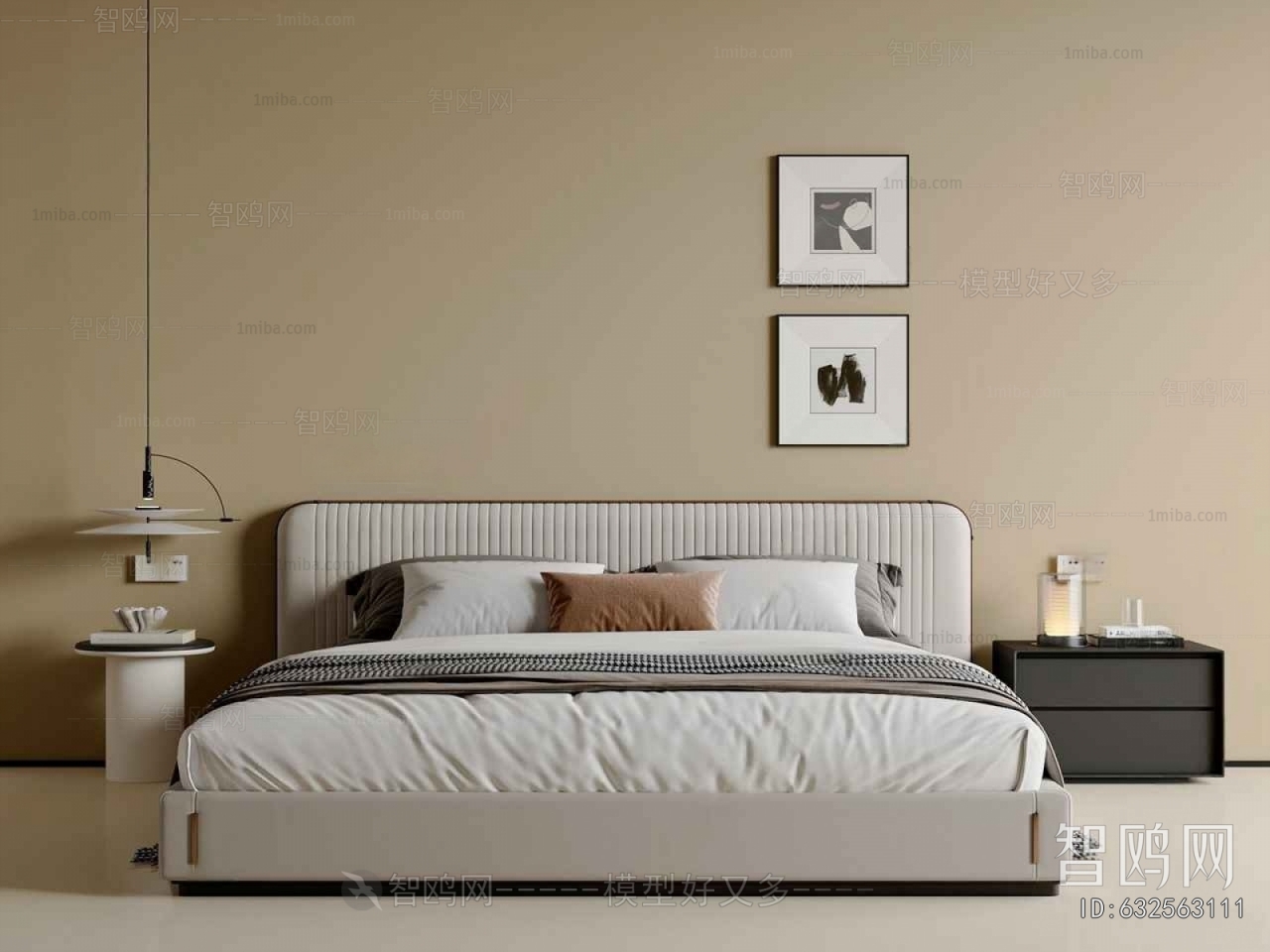 Modern Double Bed