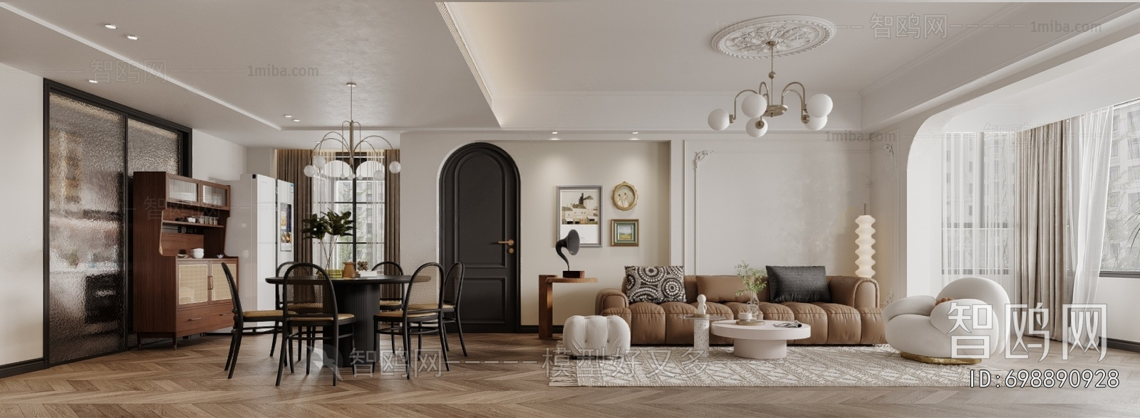 French Style A Living Room