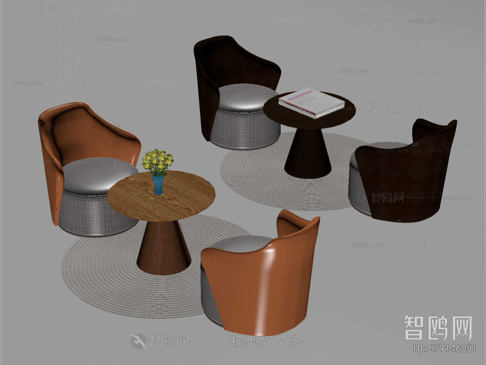 Modern Leisure Table And Chair