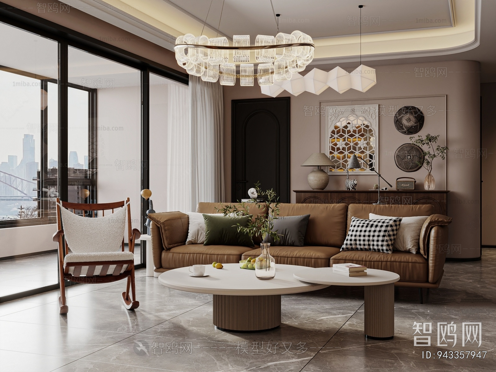 American Style A Living Room