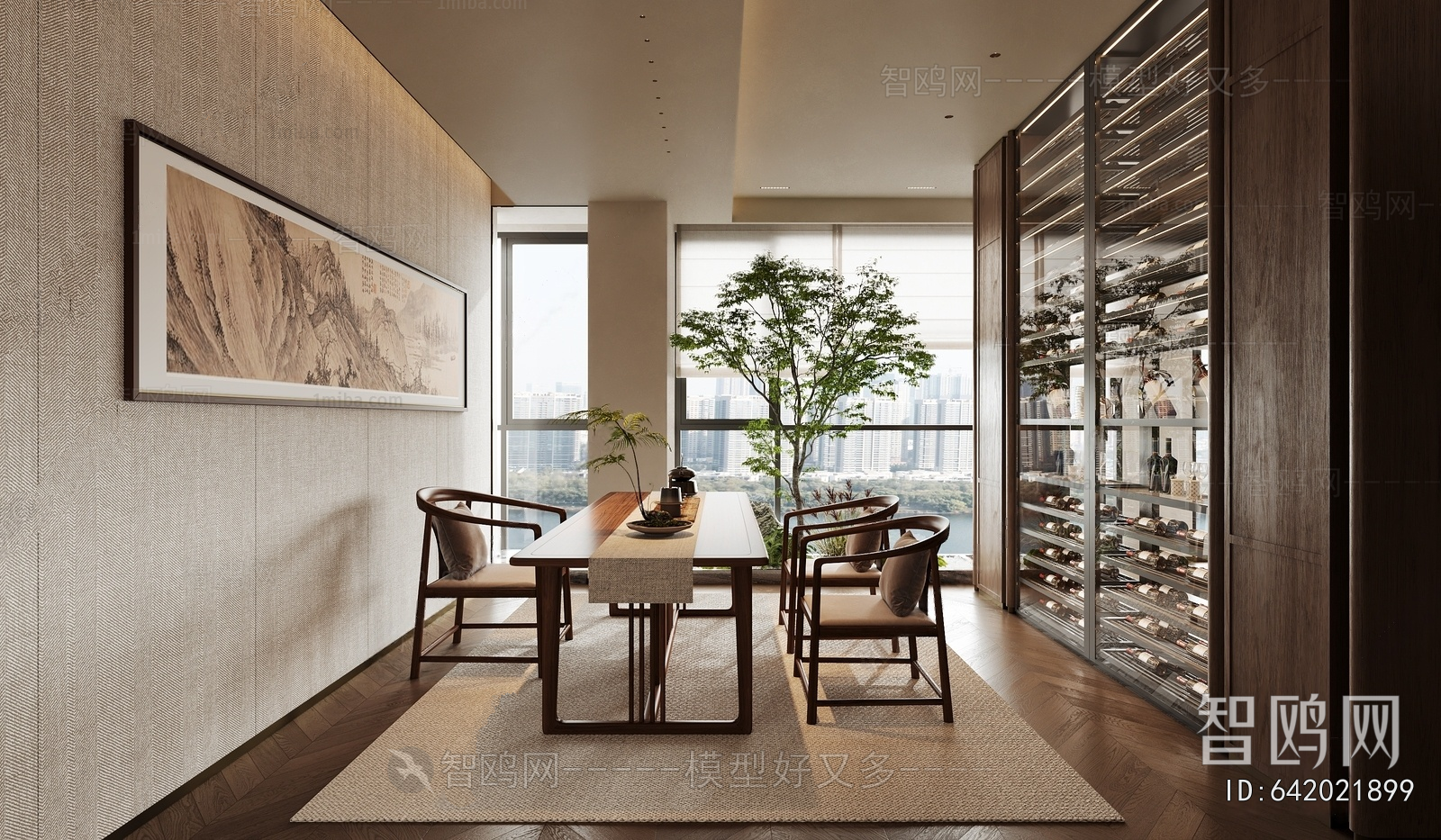 New Chinese Style Tea House