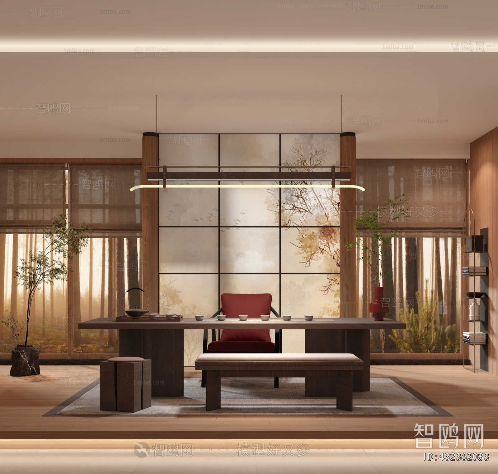 New Chinese Style Tea House