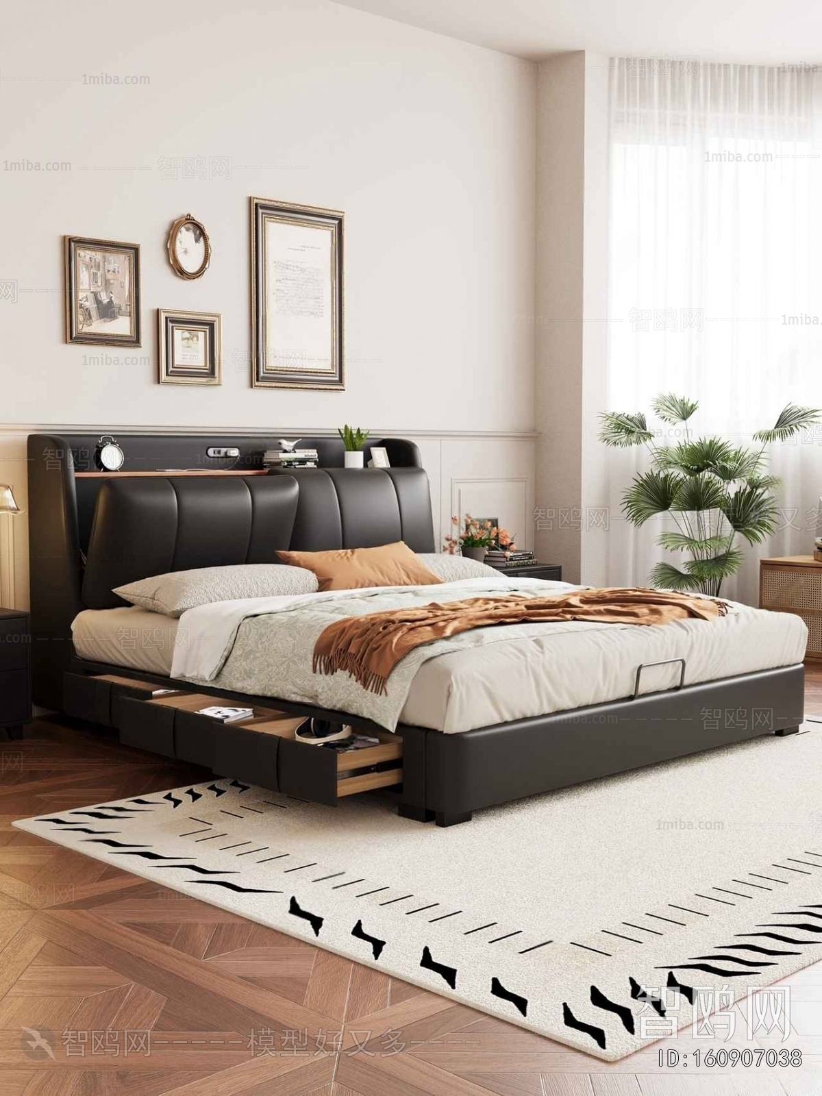 Modern Double Bed