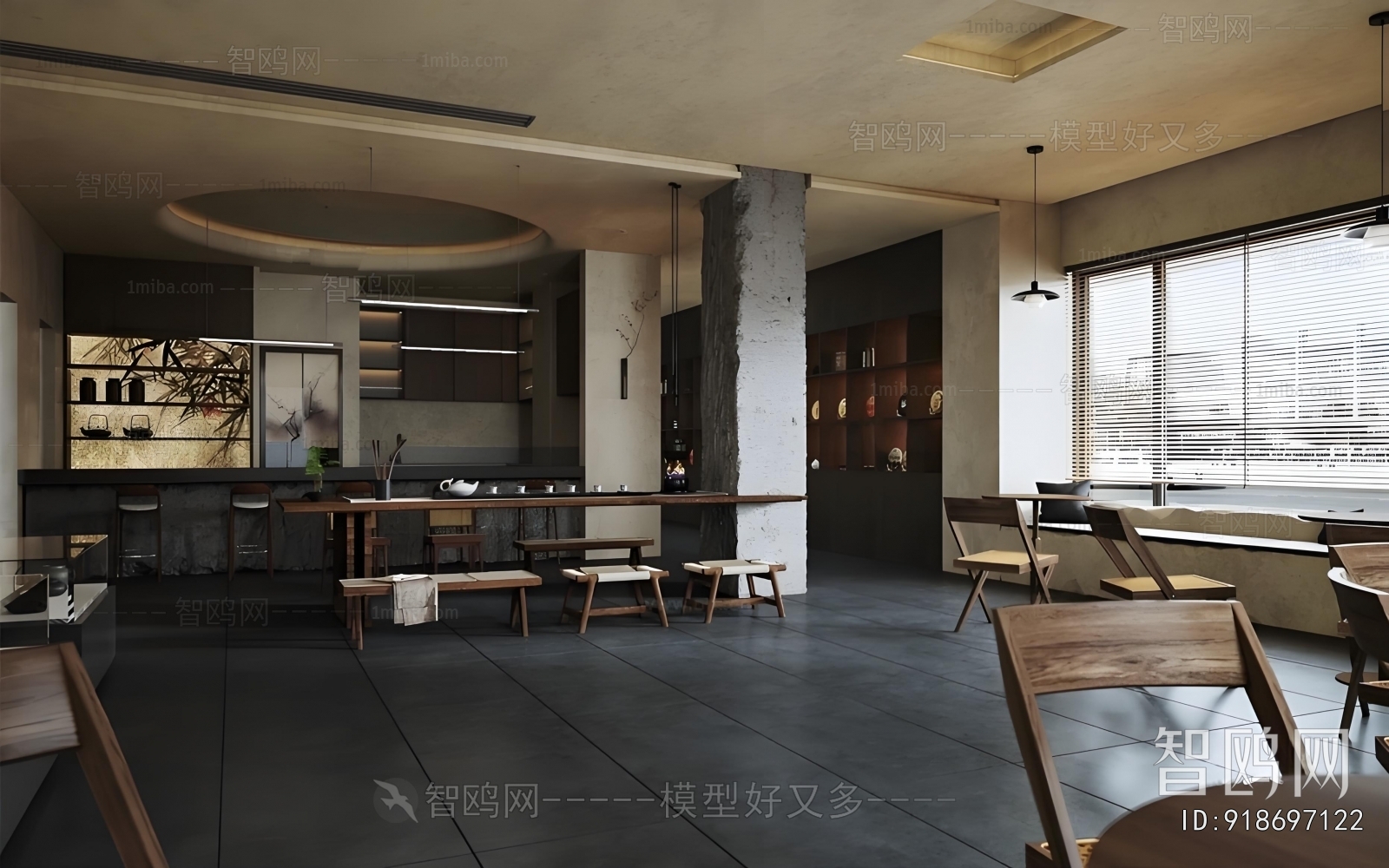 Wabi-sabi Style Teahouse Tea House