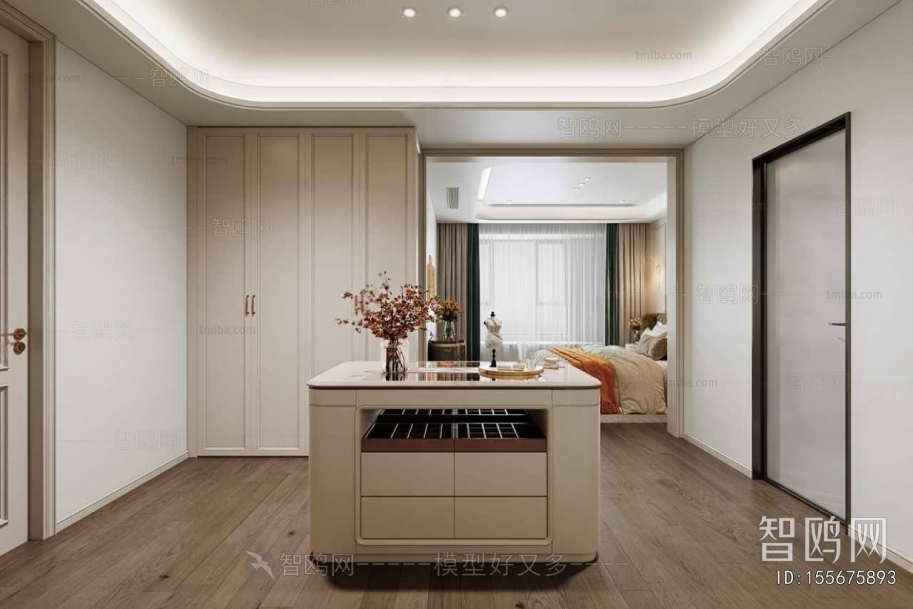 Modern Clothes Storage Area