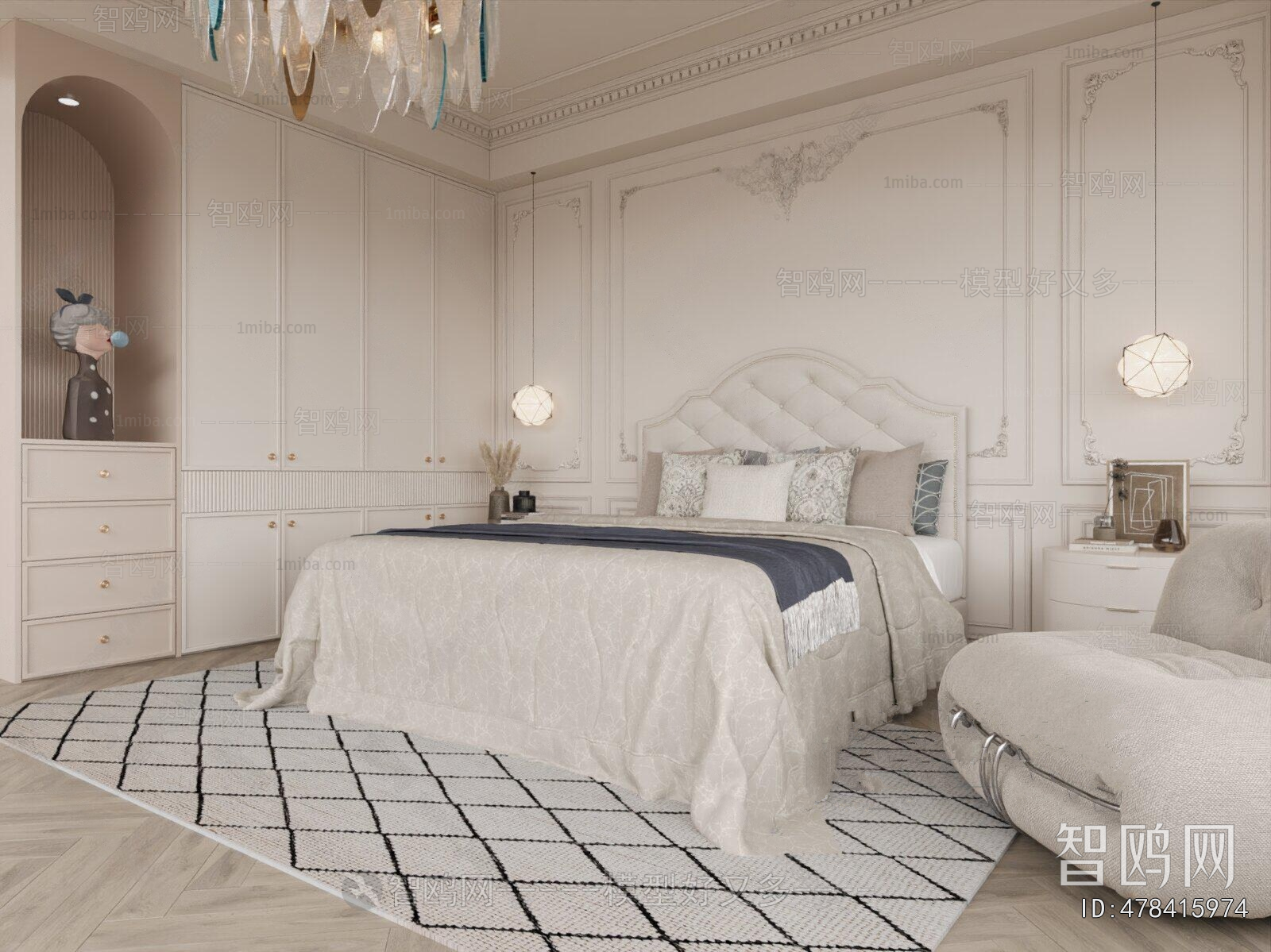 French Style Bedroom