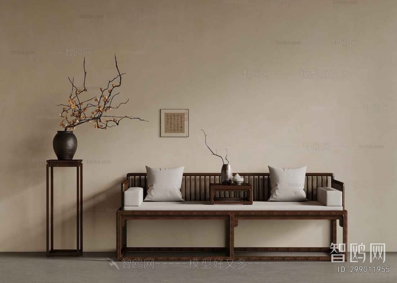 New Chinese Style Arhat Bed